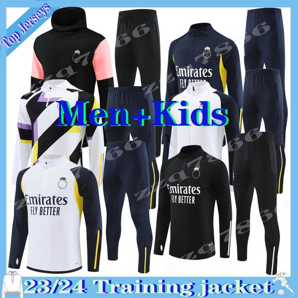 23 24 bellingham tracksuits arda guler kids long sleeve pull zipper training suit men vini jr. rodrygo modric football training kit jogging, Black
23 24 bellingham tracksuits arda guler kids long sleeve pull zipper training suit men vini jr. rodrygo modric football training kit jogging, Black