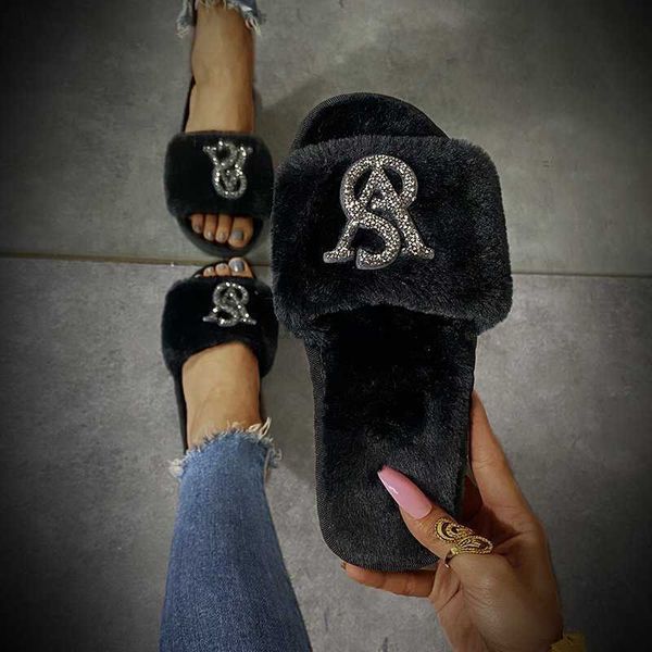 slippers new summer women shoes fur slippers flat sandals female open-toe shoes women sandals casual plush style ladies winter plus size l08, Black
slippers new summer women shoes fur slippers flat sandals female open-toe shoes women sandals casual plush style ladies winter plus size l08, Black