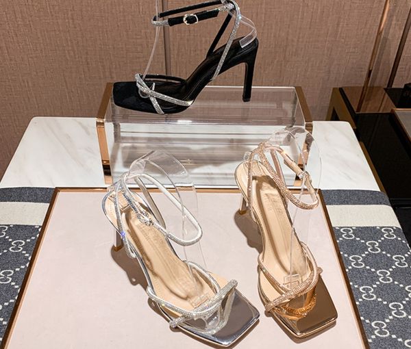 ladies heels square headed summer new water diamond ankle buckle square headed thin heels high heels sandals for women size 34-42, Black
ladies heels square headed summer new water diamond ankle buckle square headed thin heels high heels sandals for women size 34-42, Black