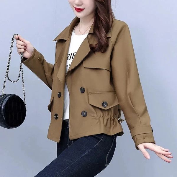 womens wool blends spring autumn women jacket long sleeve casual windbreaker loose pocket outerwear lightweight basic coat overcoat 230828, Black
womens wool blends spring autumn women jacket long sleeve casual windbreaker loose pocket outerwear lightweight basic coat overcoat 230828, Black