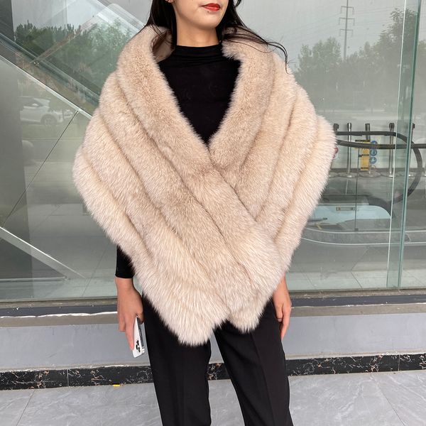 womens fur faux woman real shawl vest jacket fluffy cape natural lady scarf wrap coat wedding party clothing 230828, Black
womens fur faux woman real shawl vest jacket fluffy cape natural lady scarf wrap coat wedding party clothing 230828, Black