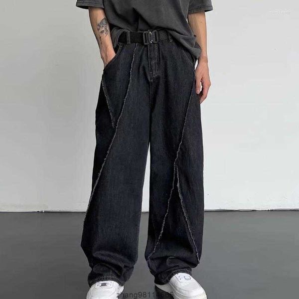 men's jeans 2023 men harajuku patchwork baggy fashion oversize denim trousers male casual wide-leg pants streetwear s-5xl, Blue
men's jeans 2023 men harajuku patchwork baggy fashion oversize denim trousers male casual wide-leg pants streetwear s-5xl, Blue