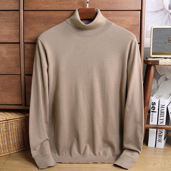 men's sweaters autumn and winter turtleneck sweater casual slim bottoming shirt thermal clothes knitted 230828, White;black
men's sweaters autumn and winter turtleneck sweater casual slim bottoming shirt thermal clothes knitted 230828, White;black