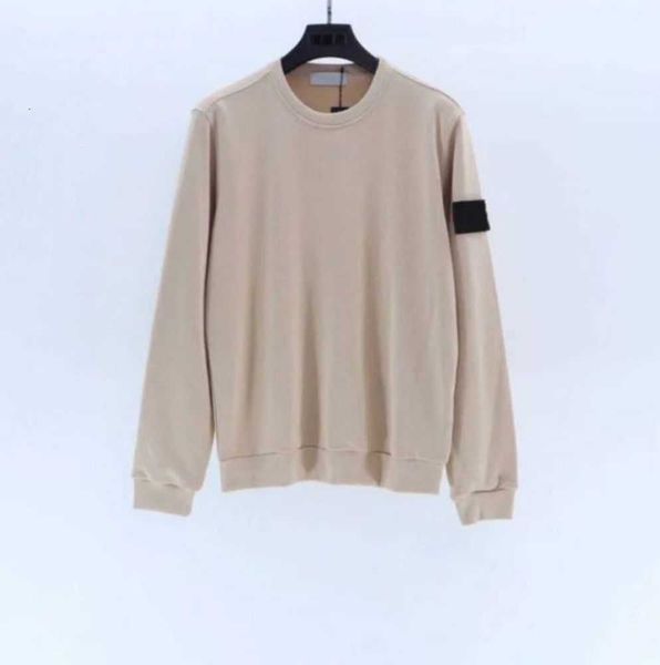 designers stones island classic badge sleeve long bottom shirt men and women couples loose simple cotton versatile celebrity style casual fa, Black 
designers stones island classic badge sleeve long bottom shirt men and women couples loose simple cotton versatile celebrity style casual fa, Black