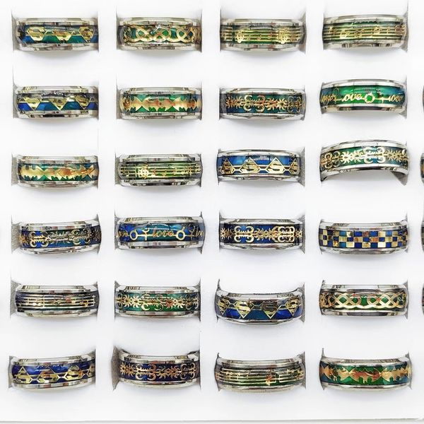 wholesale 10/lot temperature sensitive color change stainless steel trendy original ring fashion charm finger jewelry for woman and man part, Slivery;golden
wholesale 10/lot temperature sensitive color change stainless steel trendy original ring fashion charm finger jewelry for woman and man part, Slivery;golden