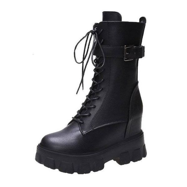 boots mid calf women autumn winter fashion laceup ladies chelsea zipper botas mujer sports platform heel shoes 230829, Black
boots mid calf women autumn winter fashion laceup ladies chelsea zipper botas mujer sports platform heel shoes 230829, Black