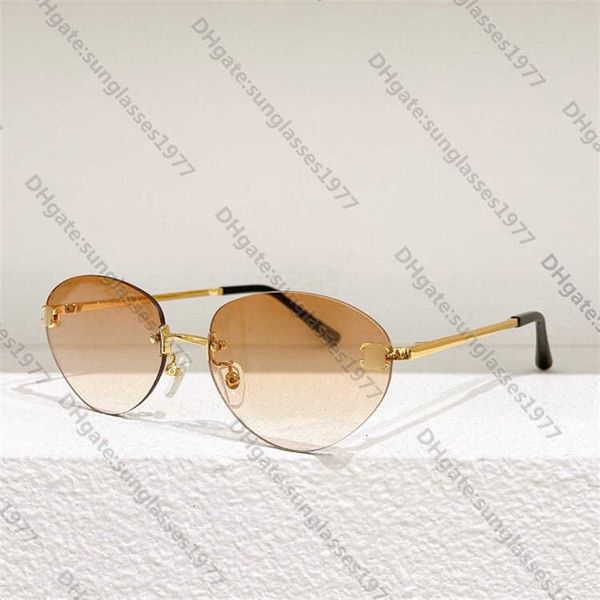 xiao xiang family sunglasses ch xiaoxiangjia's new fashionable cat-eye the same frameless cut edge ch4322 1lubabpu5, White;black
xiao xiang family sunglasses ch xiaoxiangjia's new fashionable cat-eye the same frameless cut edge ch4322 1lubabpu5, White;black