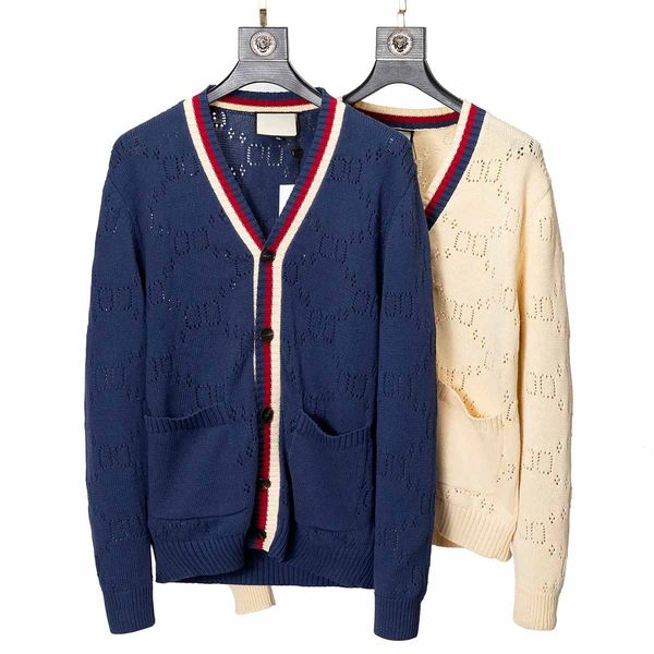 men's and women's designer button sweater men's sweater embroidery knitting classic clothing winter wear, White;black
men's and women's designer button sweater men's sweater embroidery knitting classic clothing winter wear, White;black