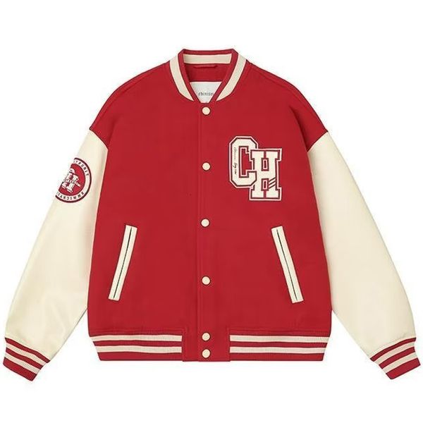 mens jackets spring retro baseball uniform letter printed casual loose couple street hiphop oversized coats streetwear 230829, Black;brown
mens jackets spring retro baseball uniform letter printed casual loose couple street hiphop oversized coats streetwear 230829, Black;brown