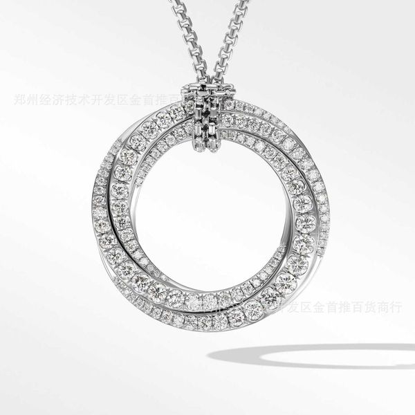DY Necklace Designer Luxury Top Fashionable and Popular Zircon Inlaid Ring Pendant Necklace Accessories Jewelry 5A quality fashion romantic Valentine's Day gift
DY Necklace Designer Luxury Top Fashionable and Popular Zircon Inlaid Ring Pendant Necklace Accessories Jewelry 5A quality fashion romantic Valentine's Day gift
