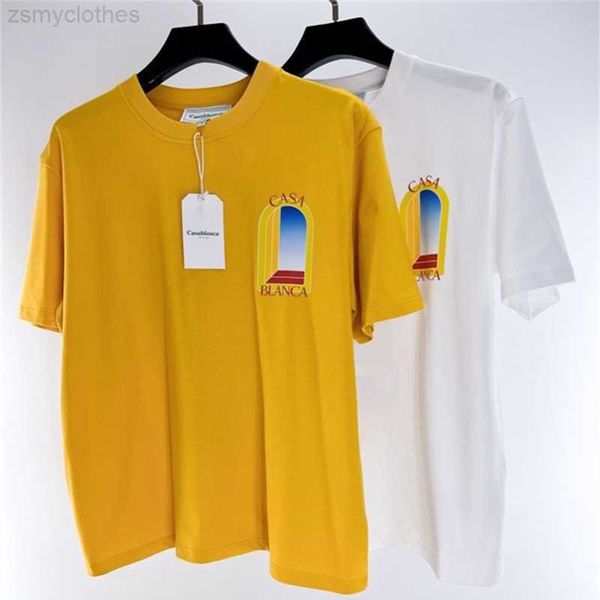 men's t-shirts good quality heavy fabric casablanca fashion t-shirt men casablanca yellow white casual women tees t shirt, White;black
men's t-shirts good quality heavy fabric casablanca fashion t-shirt men casablanca yellow white casual women tees t shirt, White;black
