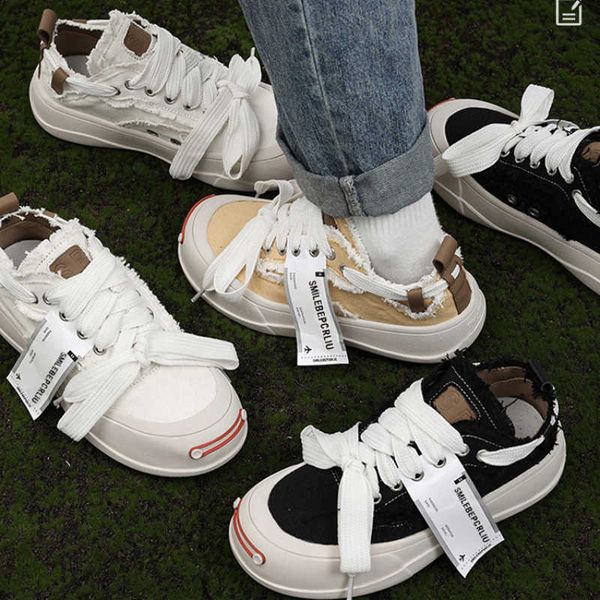men's shoes open smile canvas shoes 2023 new couple thick sole small white shoes women's
men's shoes open smile canvas shoes 2023 new couple thick sole small white shoes women's