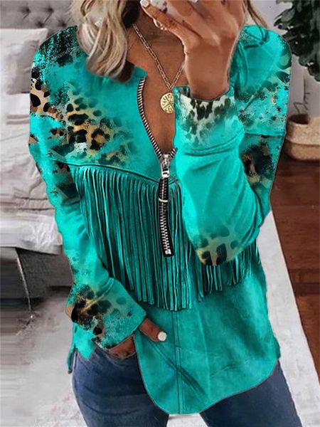womens hoodies sweatshirts pullover sweatshirt rib knit zipper print tassel leopard round neck fashion casual outdoor daily autumn 230828, Black
womens hoodies sweatshirts pullover sweatshirt rib knit zipper print tassel leopard round neck fashion casual outdoor daily autumn 230828, Black