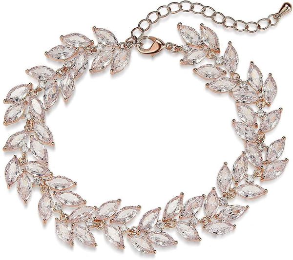 sweetv marquise wedding bracelets for brides bridesmaids adjustable bridal bracelet for wedding crystal cubic zirconia tennis bracelet for w, Silver
sweetv marquise wedding bracelets for brides bridesmaids adjustable bridal bracelet for wedding crystal cubic zirconia tennis bracelet for w, Silver