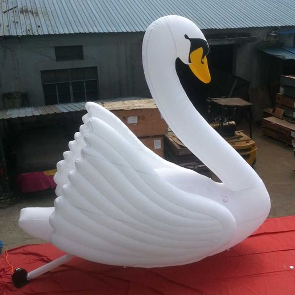 wholesale customized 6mh 20fth with blower advertising white giant inflatable swan model goose for holiday park decoration
wholesale customized 6mh 20fth with blower advertising white giant inflatable swan model goose for holiday park decoration
