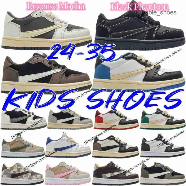 shoes kids 1 reverse mocha 1s basketball sneakers boys girls low pour kid youth toddler outdoor shoe og baby running children sport trainers, Black
shoes kids 1 reverse mocha 1s basketball sneakers boys girls low pour kid youth toddler outdoor shoe og baby running children sport trainers, Black