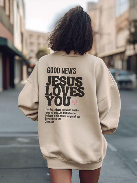 men s hoodies sweatshirts good s jesus loves you letter printing female long sleeves o neck hoodie casual fashion pullover women clothes 230, Black
men s hoodies sweatshirts good s jesus loves you letter printing female long sleeves o neck hoodie casual fashion pullover women clothes 230, Black