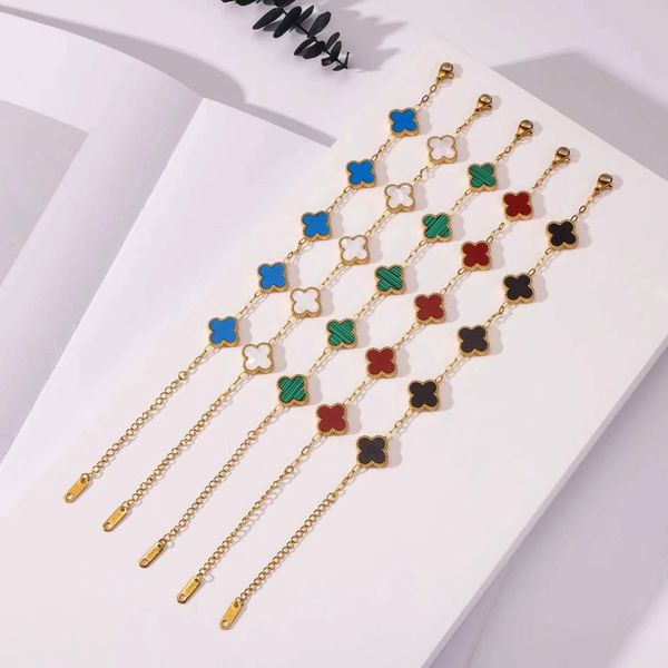 designer bracelet 18k gold classic fashion charm bracelet four-leaf clover designer jewelry elegant mother-of-pearl bracelets for women and, Black
designer bracelet 18k gold classic fashion charm bracelet four-leaf clover designer jewelry elegant mother-of-pearl bracelets for women and, Black