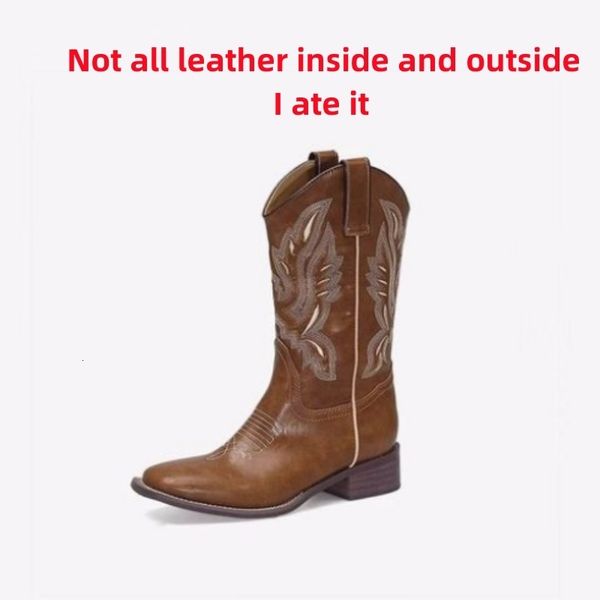 boots handmade leather retro embroidery western cowboy boot thick heel vmouth cavalry boots square head mid barrel riding 230829, Black
boots handmade leather retro embroidery western cowboy boot thick heel vmouth cavalry boots square head mid barrel riding 230829, Black