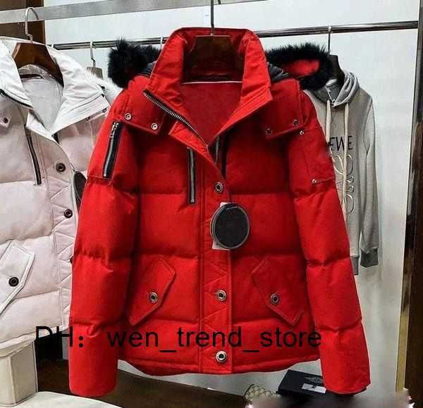 mooseknuckles down jacket men's fur collar parka winter waterproof white duck coat cloak fashion men and women couples moose casual ver, Black
mooseknuckles down jacket men's fur collar parka winter waterproof white duck coat cloak fashion men and women couples moose casual ver, Black