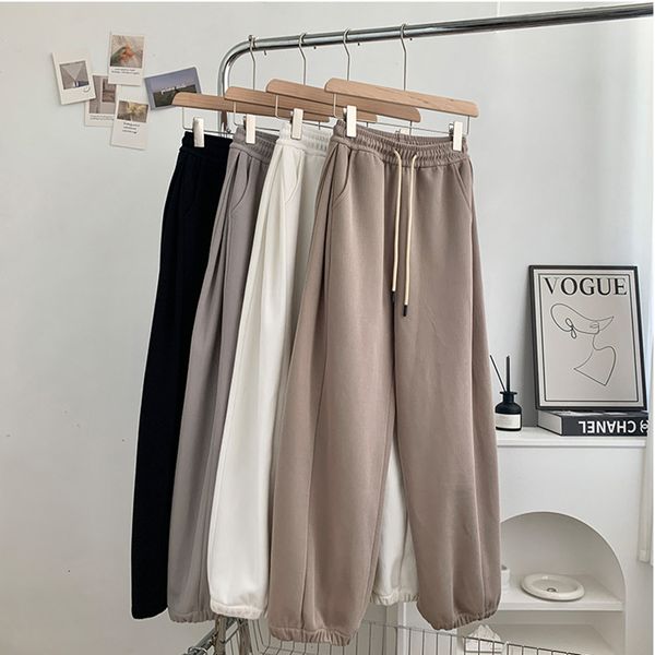 women's pants 2023 autumn casual female elestic waist straight trousers female fashion long outside 230828, Black;white
women's pants 2023 autumn casual female elestic waist straight trousers female fashion long outside 230828, Black;white