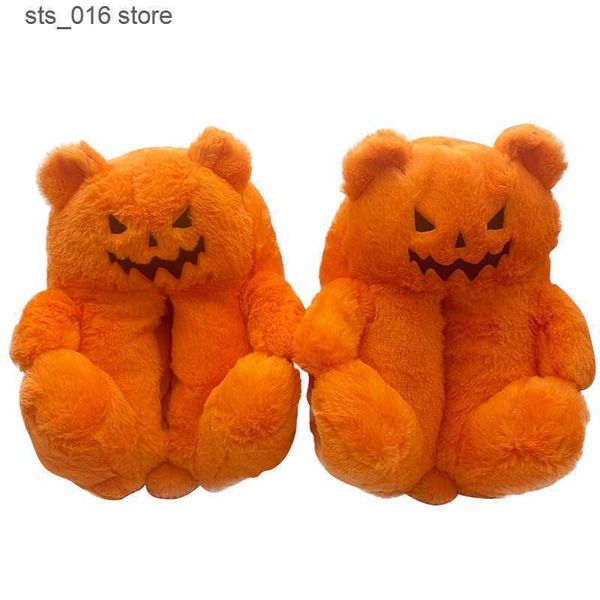 slippers 2023 new halloween teddy bear slippers winter warm home bedroom slippers funny floor mute non slip bedroom cotton shoes t230828, Black
slippers 2023 new halloween teddy bear slippers winter warm home bedroom slippers funny floor mute non slip bedroom cotton shoes t230828, Black