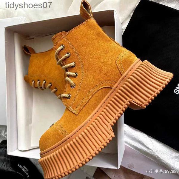 same martin boots 2023 thick sole short boots women's summer smfk yellow boots genuine leather desert boots, Black
same martin boots 2023 thick sole short boots women's summer smfk yellow boots genuine leather desert boots, Black