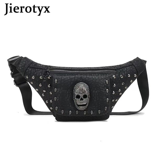 waist bags jierotyx fanny pack for women leather vegan belt bag goth skull crossbody chest packs hip bumbags vintage rivet 230828
waist bags jierotyx fanny pack for women leather vegan belt bag goth skull crossbody chest packs hip bumbags vintage rivet 230828