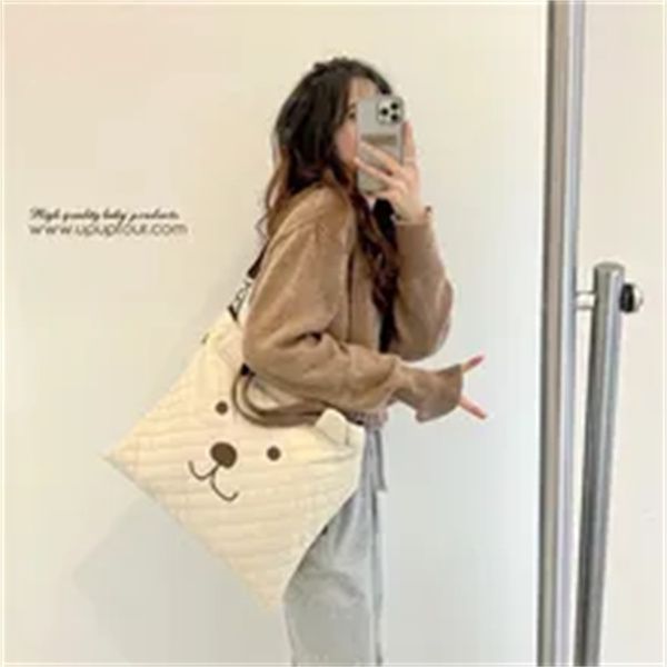 large capacity quilted cotton embroidered mommy bag cute bear diaper bag multifunctional shoulder bag baby items organizer a5, Black
large capacity quilted cotton embroidered mommy bag cute bear diaper bag multifunctional shoulder bag baby items organizer a5, Black