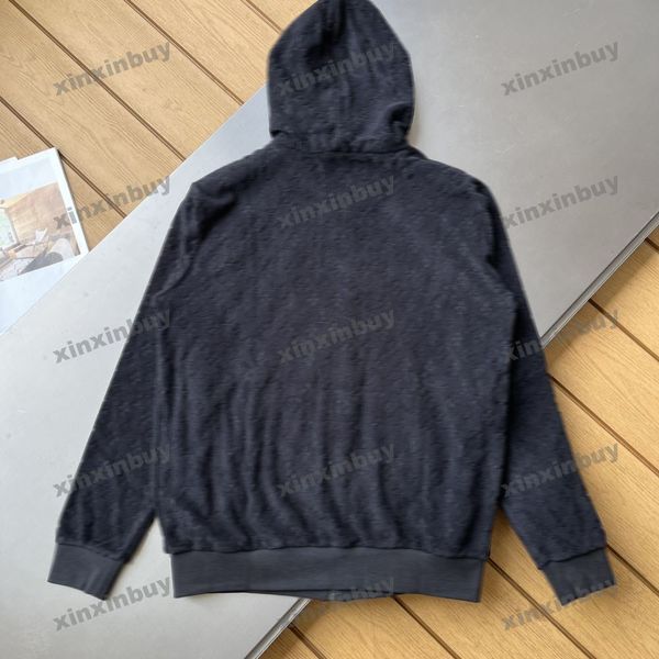 xinxinbuy men women designer sweatshirt hoodie knitted terry fabric jacquard letter sweater gray blue black white s-2xl, Black;brown
xinxinbuy men women designer sweatshirt hoodie knitted terry fabric jacquard letter sweater gray blue black white s-2xl, Black;brown