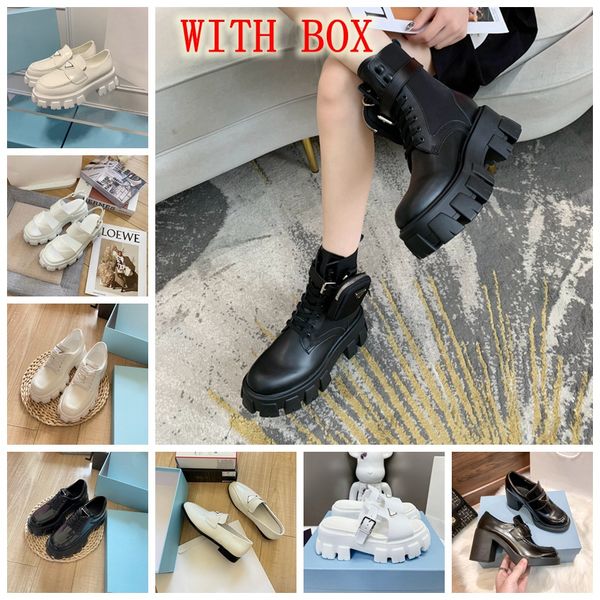 monolith polish leather nylon pouch ankle combat boots platform wedges lace-up round toe block heels flat booties chunky luxury designer wom, Black
monolith polish leather nylon pouch ankle combat boots platform wedges lace-up round toe block heels flat booties chunky luxury designer wom, Black