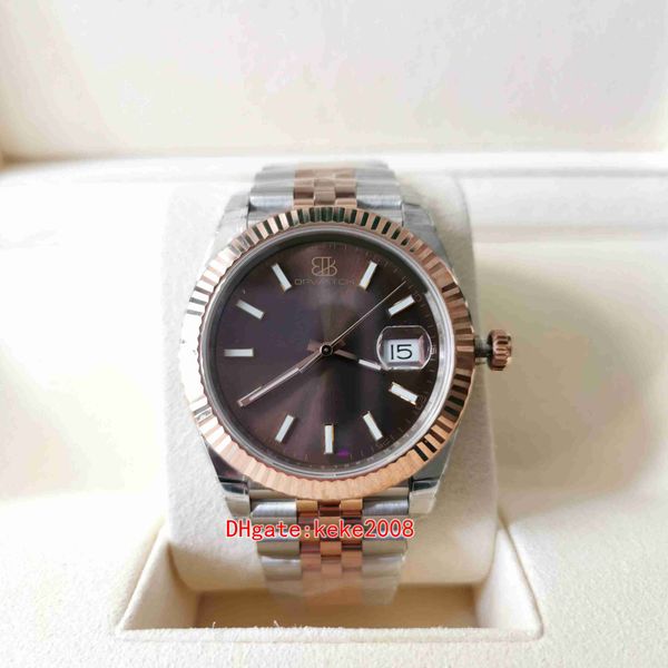 vsf super mens watch 41mm 126331 jubilee bracelet stainless 904l rose gold chocolate waterproof cal.3235 movement mechanical automatic watch, Slivery;brown
vsf super mens watch 41mm 126331 jubilee bracelet stainless 904l rose gold chocolate waterproof cal.3235 movement mechanical automatic watch, Slivery;brown