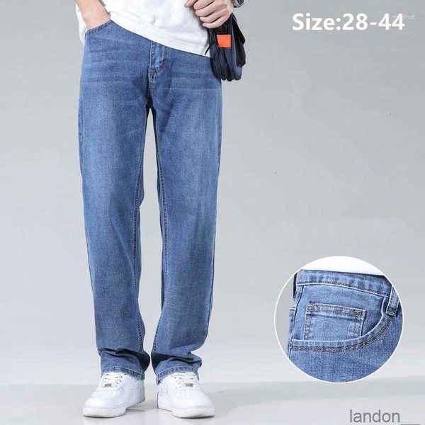 men's jeans high waisted stretched spring autumn men plus size 44 42 40 loose blue denim trousers comfortable fashion pants
men's jeans high waisted stretched spring autumn men plus size 44 42 40 loose blue denim trousers comfortable fashion pants