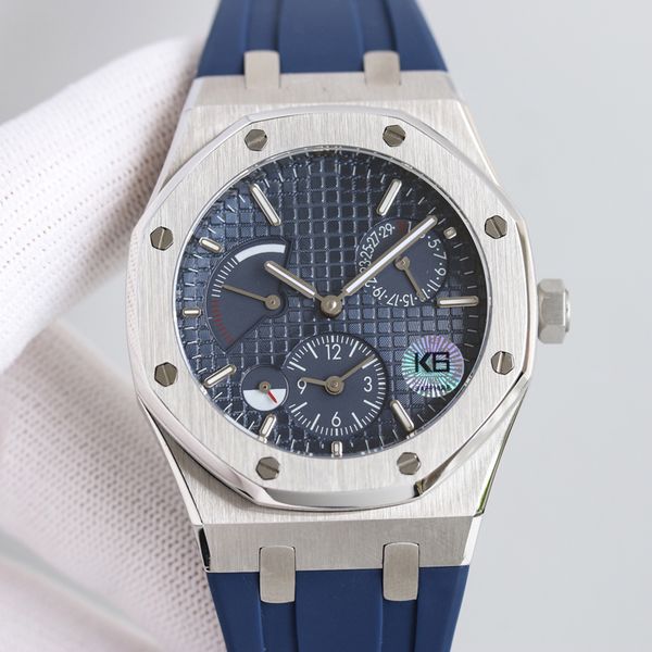 3 types mens luxury eta silver watch royaloak cal.2329 movement 42mm 26120 904l stainless steel case blue dial 5 bar waterproof automatic wa, Slivery;brown
3 types mens luxury eta silver watch royaloak cal.2329 movement 42mm 26120 904l stainless steel case blue dial 5 bar waterproof automatic wa, Slivery;brown