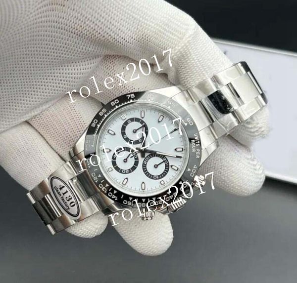 clean factory ime mens super men's 904l 40mm case and bracelet white dial ceramic tachymeter bezel 4130 chronograph automatic sapphire, Slivery;brown
clean factory ime mens super men's 904l 40mm case and bracelet white dial ceramic tachymeter bezel 4130 chronograph automatic sapphire, Slivery;brown