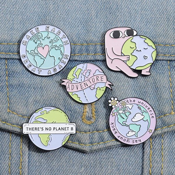 protect the earth enamel pins custom hes your back the universe brooches lapel badges cartoon funny jewelry gift for friends, Blue
protect the earth enamel pins custom hes your back the universe brooches lapel badges cartoon funny jewelry gift for friends, Blue