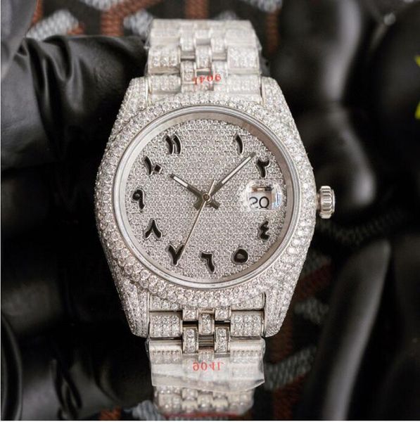 automatic watches mans watch men diamonds wristwatch 41mm men casual business wristwatch montre de luxe folding buckle life waterproof wrist, Slivery;brown
automatic watches mans watch men diamonds wristwatch 41mm men casual business wristwatch montre de luxe folding buckle life waterproof wrist, Slivery;brown