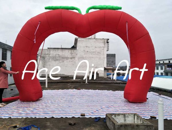 wholesale 6x4m 20x13ft with blower inflatable apple model arch with two green leaves for advertising or decoration made by ace air art on sa
wholesale 6x4m 20x13ft with blower inflatable apple model arch with two green leaves for advertising or decoration made by ace air art on sa