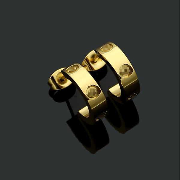 high polished luxury designer 15mm small love no diamond hoop 316l stainless steel 18k gold rose silver women earrings girls wedding jewelry, Golden;silver
high polished luxury designer 15mm small love no diamond hoop 316l stainless steel 18k gold rose silver women earrings girls wedding jewelry, Golden;silver