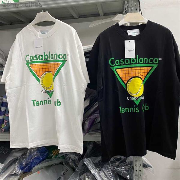 men's t-shirts good quality 2023ss green triangle casablanca fashion t-shirt men casablanca tennis club tee black white women t shirt, White;black
men's t-shirts good quality 2023ss green triangle casablanca fashion t-shirt men casablanca tennis club tee black white women t shirt, White;black
