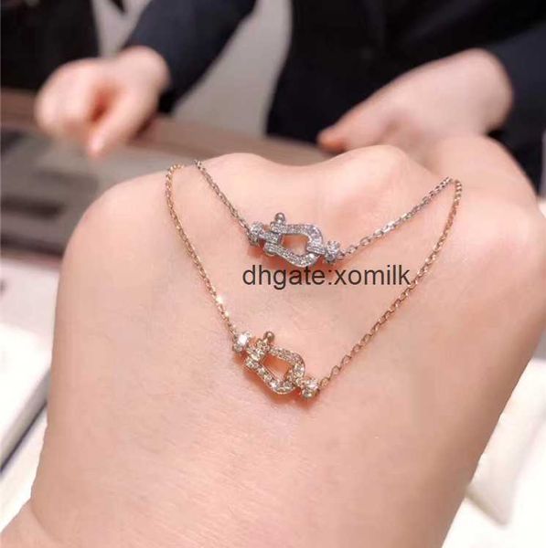 designer bracelet luxury freds force 10mini horseshoe buckle diamond 18k rose gold pendant collar chain female, Silver
designer bracelet luxury freds force 10mini horseshoe buckle diamond 18k rose gold pendant collar chain female, Silver