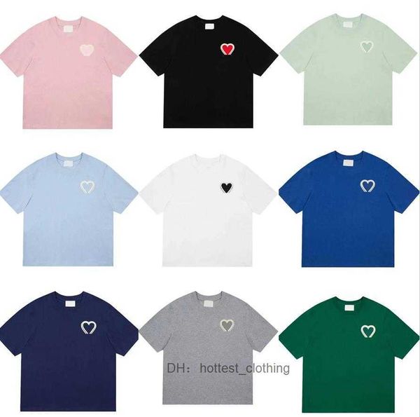 summer mens t-shirts short sleeve designer amis crewneck hip hop embrodiery tee heart gpno, White;black
summer mens t-shirts short sleeve designer amis crewneck hip hop embrodiery tee heart gpno, White;black