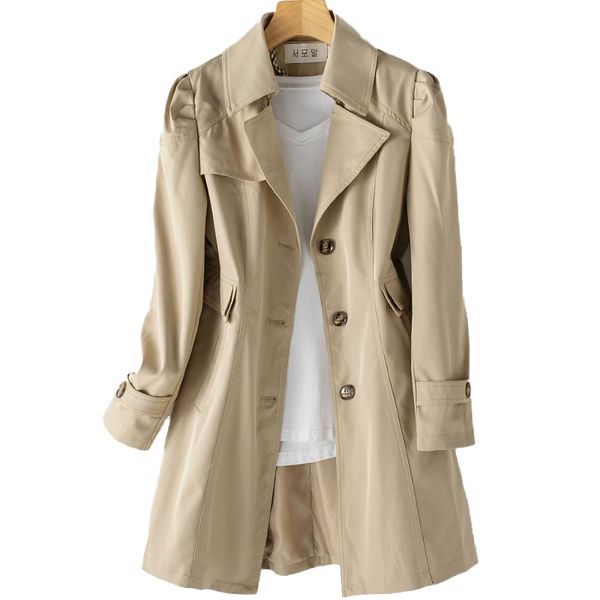 womens wool blends fashion midlength women trench coat singlebreasted casual jackets coats mountaineeri long windbreaker overcoat female 230, Black
womens wool blends fashion midlength women trench coat singlebreasted casual jackets coats mountaineeri long windbreaker overcoat female 230, Black