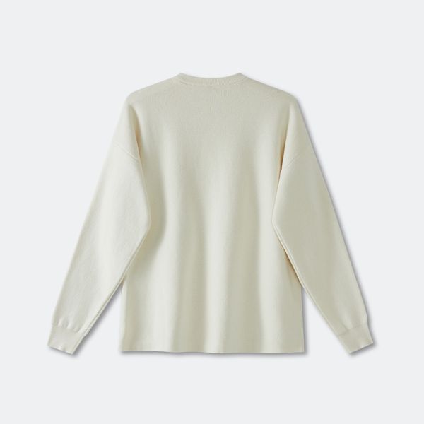 loe23vve sweater designer brand sweaters elegant womens knitted wool blended sweater luxury clothing autumn latest pocket sweater halloween, White;black
loe23vve sweater designer brand sweaters elegant womens knitted wool blended sweater luxury clothing autumn latest pocket sweater halloween, White;black