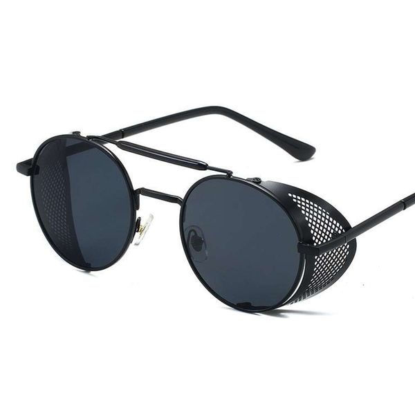 steampunk glasses personality windproof sunglasses round men ins women, White;black
steampunk glasses personality windproof sunglasses round men ins women, White;black