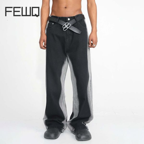 mens jeans fewq men niche design style korean tie dyed stripe contrast personalized trend casual straight black grey denim pant 24x1055 2308, Blue
mens jeans fewq men niche design style korean tie dyed stripe contrast personalized trend casual straight black grey denim pant 24x1055 2308, Blue
