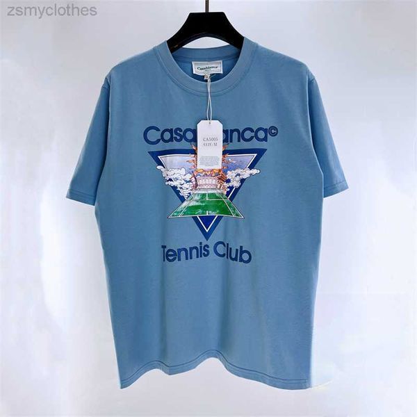 men's t-shirts good quality 2023ss casablanca tennis club fashion t shirt men sun print tee women vintage t-shirt mens clothing, White;black
men's t-shirts good quality 2023ss casablanca tennis club fashion t shirt men sun print tee women vintage t-shirt mens clothing, White;black