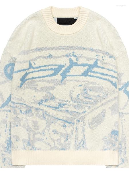 men's sweaters men's vintage knitting sweater autumn and winter pullover round neck y2k harajuku oversized chic aesthetics, White;black
men's sweaters men's vintage knitting sweater autumn and winter pullover round neck y2k harajuku oversized chic aesthetics, White;black