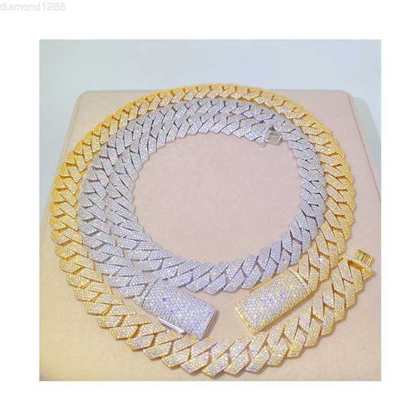 15mm hip hop bracelet necklace 4 row vvs moissanite custom sparkling 925 silver jewelry ice out cuban chain bracelet necklace
15mm hip hop bracelet necklace 4 row vvs moissanite custom sparkling 925 silver jewelry ice out cuban chain bracelet necklace