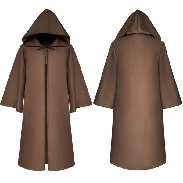 cosplay hooded robe costume with pockets for adults, cosplay cloak for halloween, monk, vampire, witch, grim reaper, Black;gray
cosplay hooded robe costume with pockets for adults, cosplay cloak for halloween, monk, vampire, witch, grim reaper, Black;gray